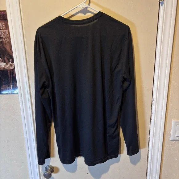 Nike Team Legend Men's Long Sleeve Shirt - Black Large 727980-010 - Picture 2 of 11